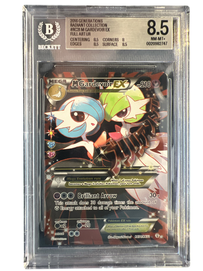 Generations Radiant Collection  RC31/RC32 BGS8.5 #0020982747 M Gardevoir EX (Full Art)  - Holofoil - Ultra Rare