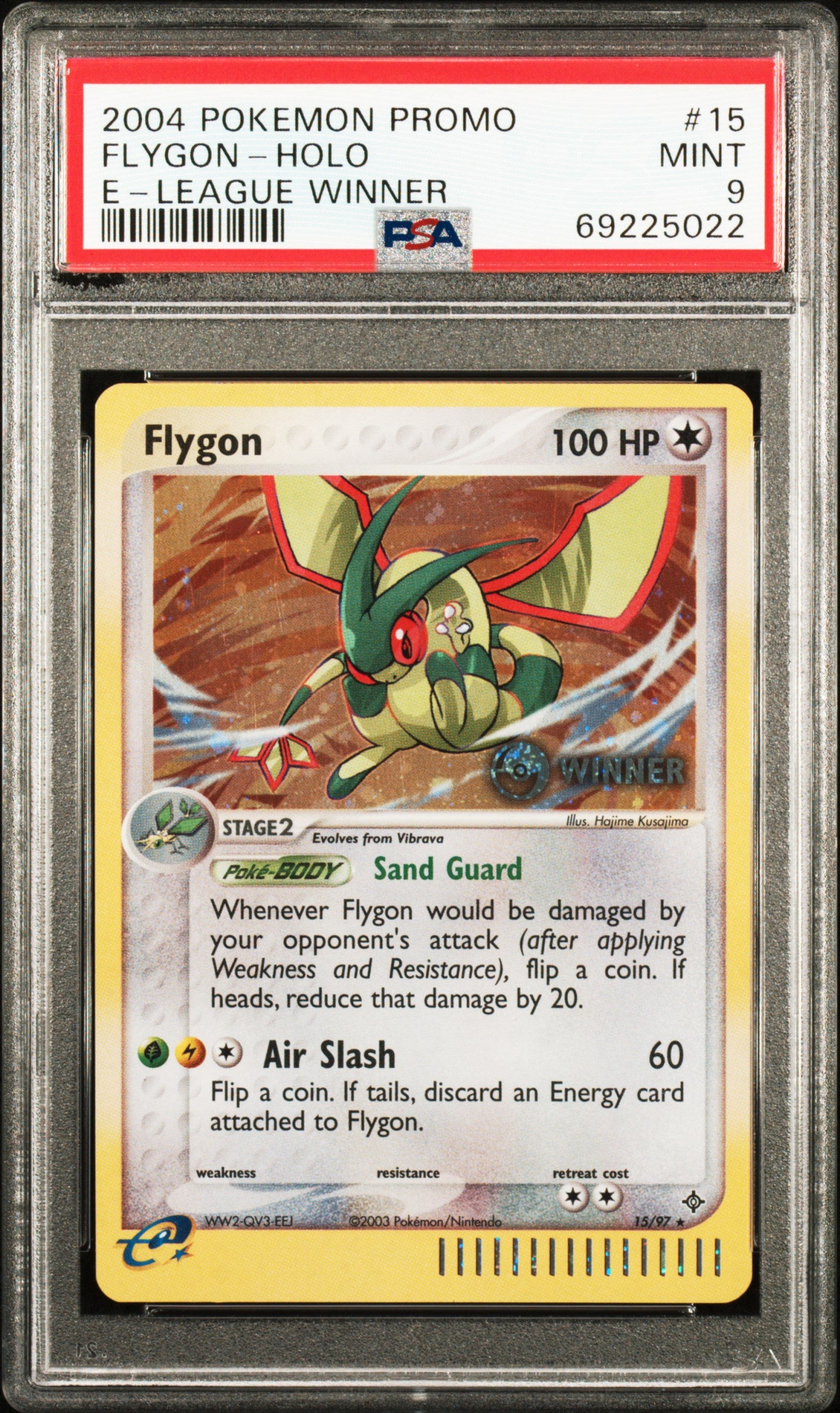 League & Championship Cards  015/97 PSA9 #69225022 Flygon  - Holofoil - Promo