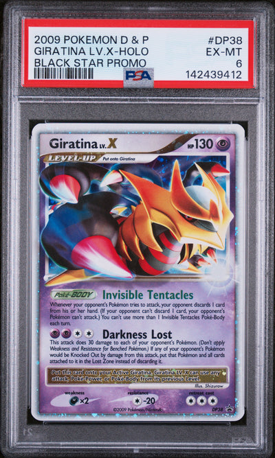Diamond and Pearl Promos PSA6 #142439412 Giratina LV.X - DP38  - Holofoil - Promo