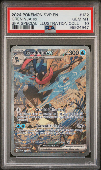 SV Scarlet & Violet Promo Cards  132 PSA10 #95924947 Greninja ex  - Holofoil - Promo