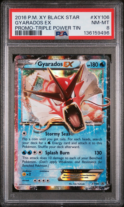 XY Promos  XY106 PSA 8 #136159496 Gyarados EX  - Holofoil - Promo