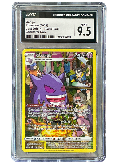 SWSH11 Lost Origin Trainer Gallery  TG06/TG30 CGC9.5 #1401016132003 Gengar  - Holofoil - Ultra Rare