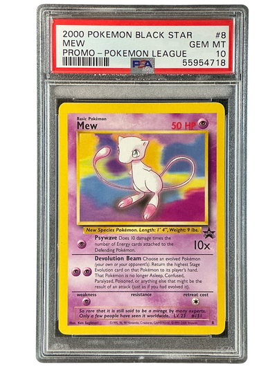 WoTC Promo  008 PSA10 #55954718 Mew (8)  - Promo