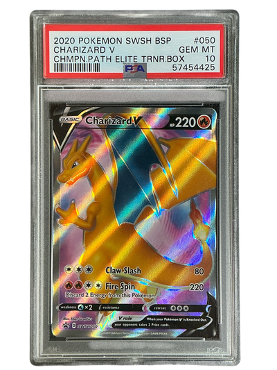 SWSH Sword & Shield Promo Cards  SWSH050 PSA10 #57454425 Charizard V  - Holofoil - Promo