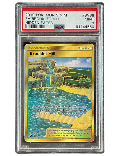 Hidden Fates Shiny Vault  SV88/SV94 PSA9 #61144550 Brooklet Hill  - Holofoil - Shiny Holo Rare