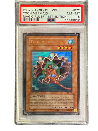 Toon Mermaid PSA8 #56835549 (MRL-072) - Magic Ruler (1ST EDITION)