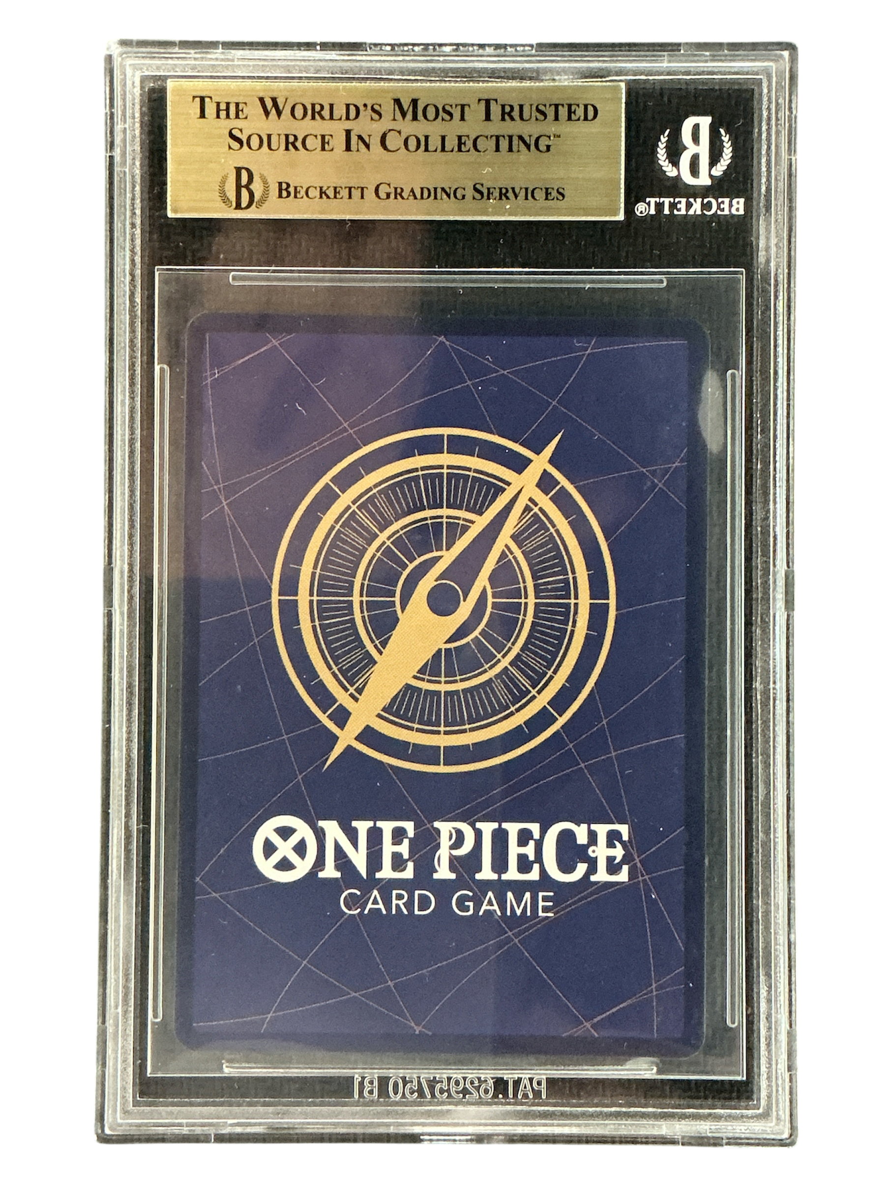 The Azure Seas Seven  OP14-119 BGS9.5 #0019608729 Dracule Mihawk (Manga) (OP14-119)  - Foil - Secret Rare