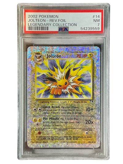 Legendary Collection  014 PSA7 #54239559 Jolteon  - Reverse Holofoil - Holo Rare