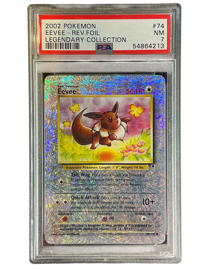 Legendary Collection  074/110 PSA7 #54864213 Eevee  - Reverse Holofoil - Common
