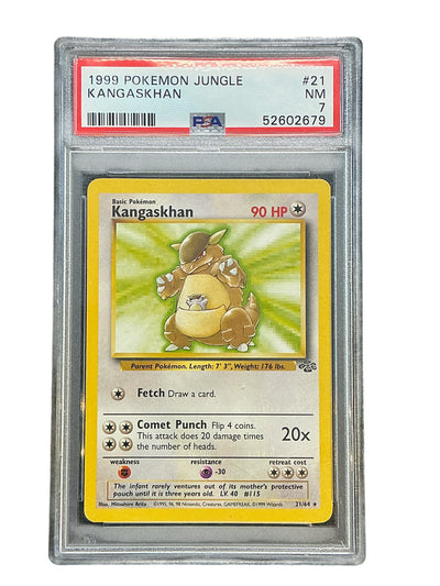 Jungle  021/64 PSA7 #52602679 Kangaskhan (21)  - Unlimited - Rare