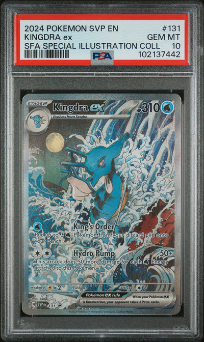 SV Scarlet & Violet Promo Cards  131 PSA10 #102137442 Kingdra ex  - Holofoil - Promo
