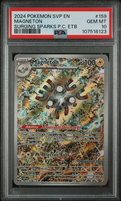 SV Scarlet & Violet Promo Cards  159 PSA10 #107518123 Magneton  - Holofoil - Promo