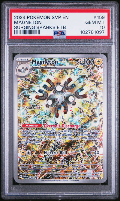 SV Scarlet & Violet Promo Cards  159 PSA10 #102781097 Magneton  - Holofoil - Promo