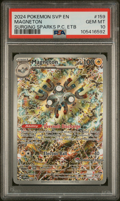 SV Scarlet & Violet Promo Cards  159 PSA10 #105416592 Magneton  - Holofoil - Promo