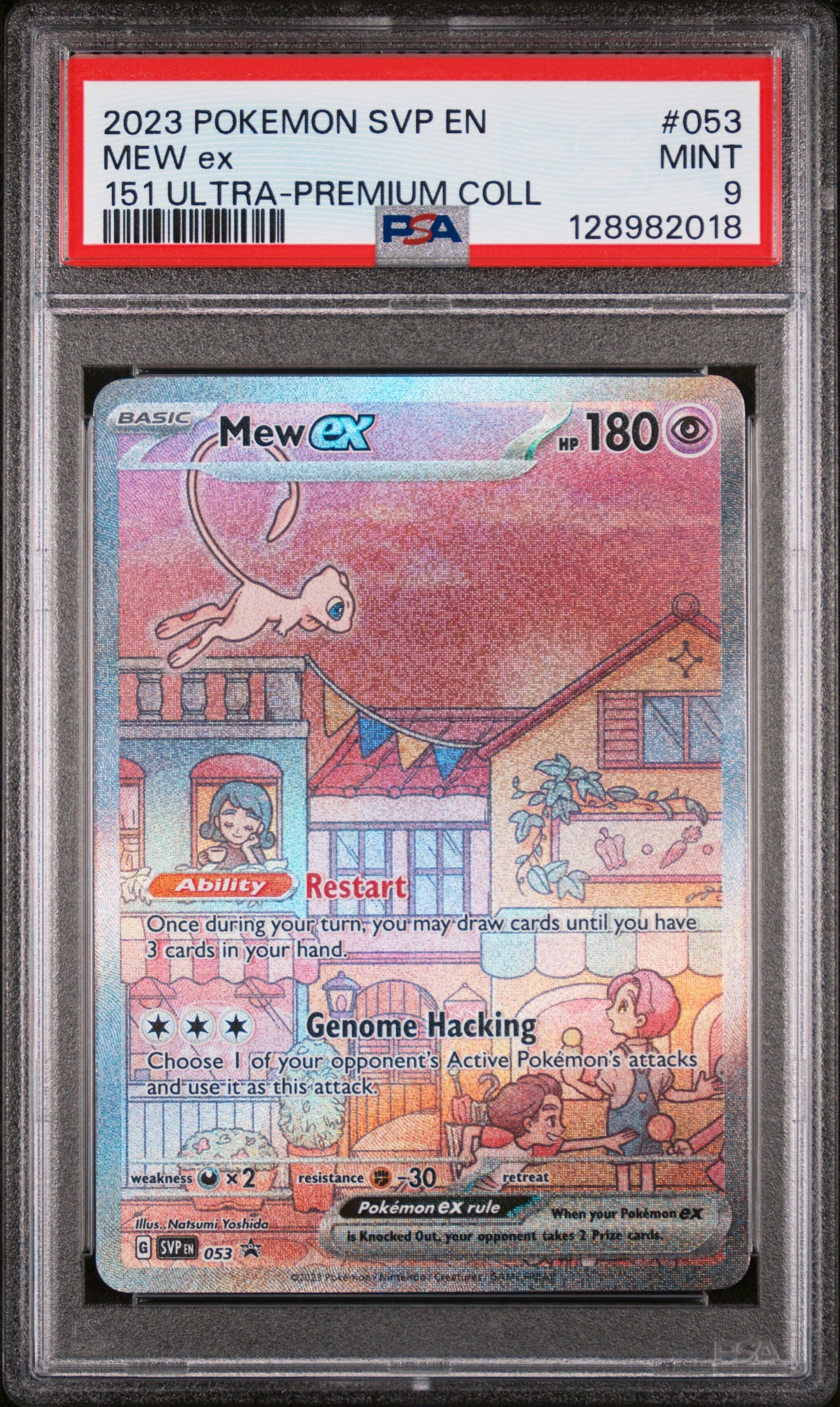 SV Scarlet & Violet Promo Cards  053 PSA9 #128982018 Mew ex  - Holofoil - Promo