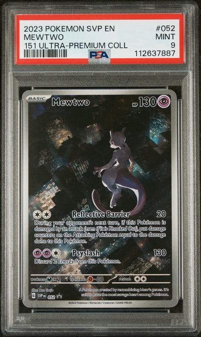 SV Scarlet & Violet Promo Cards  052 PSA9 #112637887 Mewtwo  - Holofoil - Promo