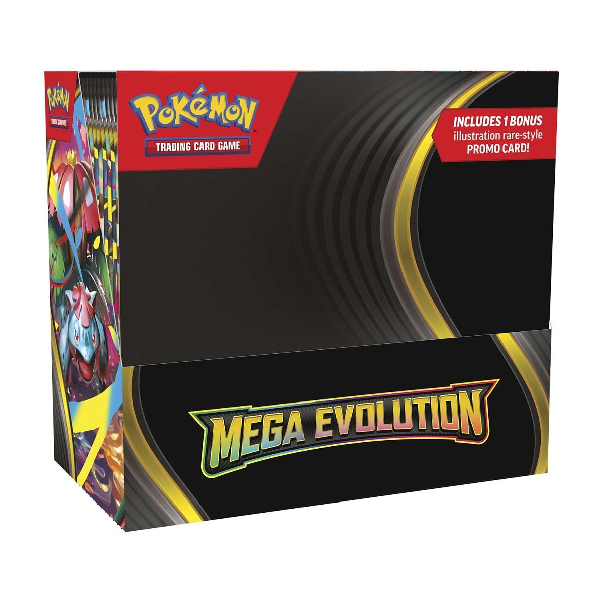 Pokemon Mega Evolution - ME01 - Mega Evolution Base Set - Enhanced Booster Box (36 packs w/ Topper)
