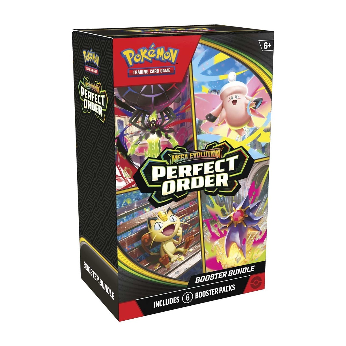 Pokemon Mega Evolution - ME03 - Perfect Order Booster Bundle (6 packs)