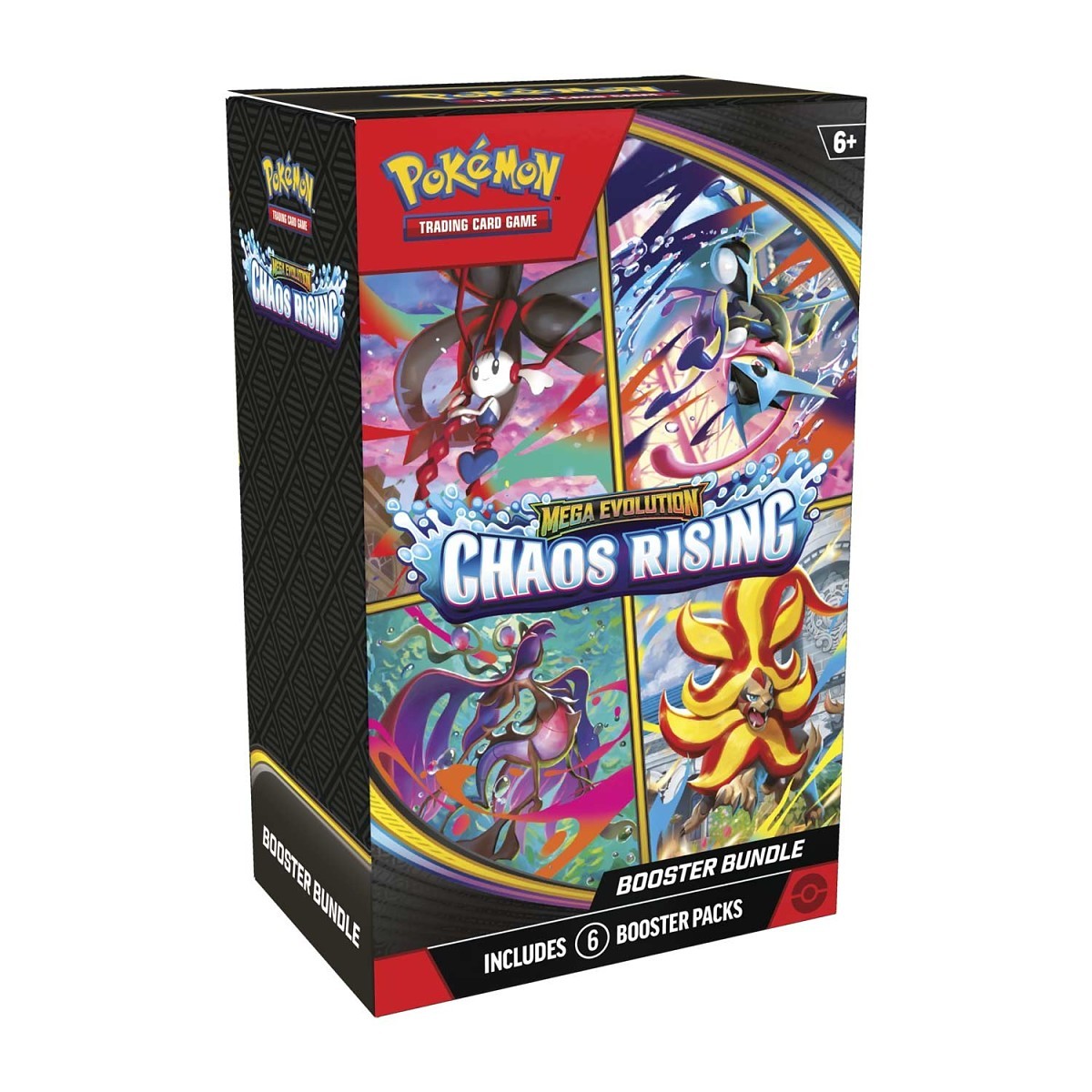 Pokemon Mega Evolution - ME04 - Chaos Rising Booster Bundle (6 packs)