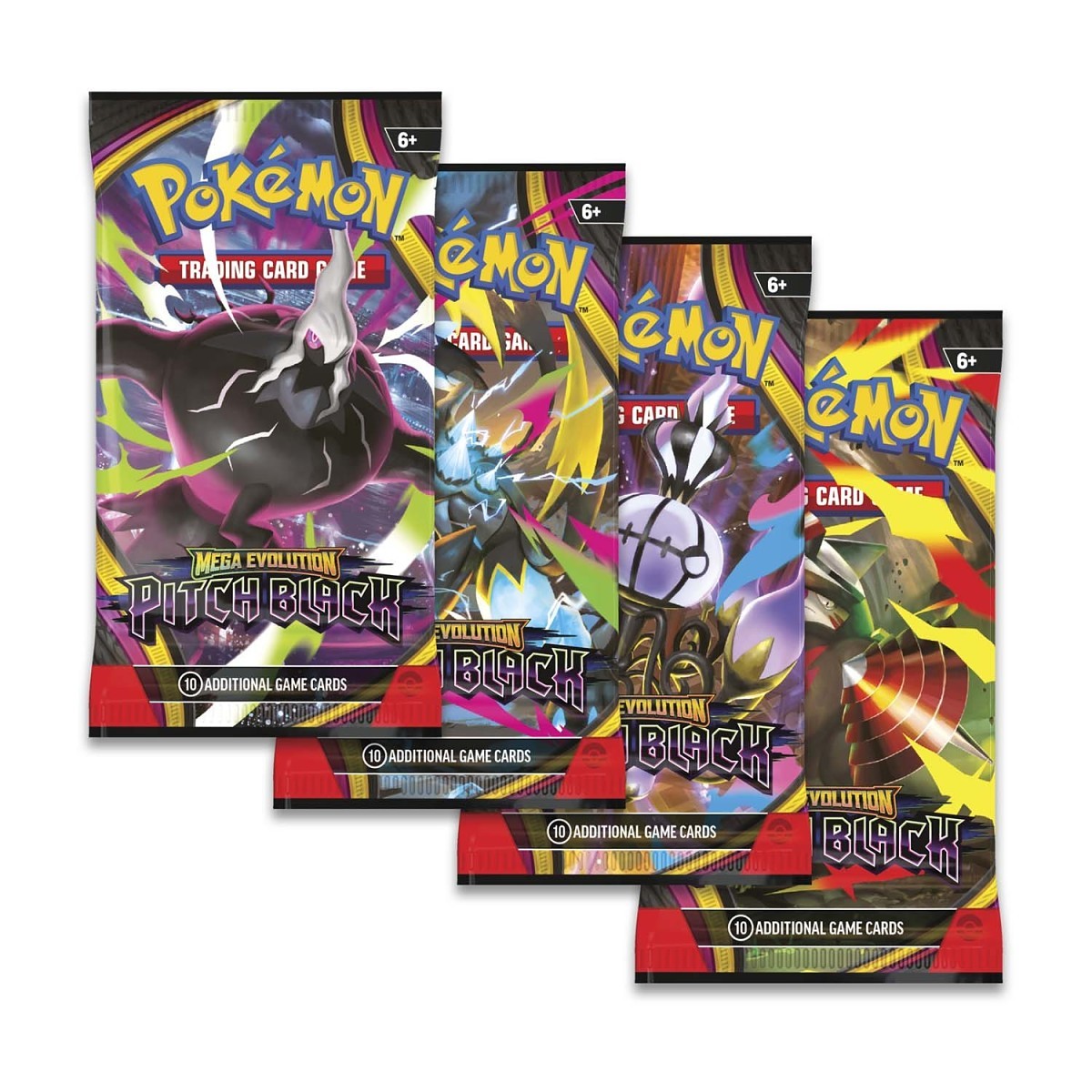 Pokemon Mega Evolution - ME05 - Pitch Black - Loose Booster Pack