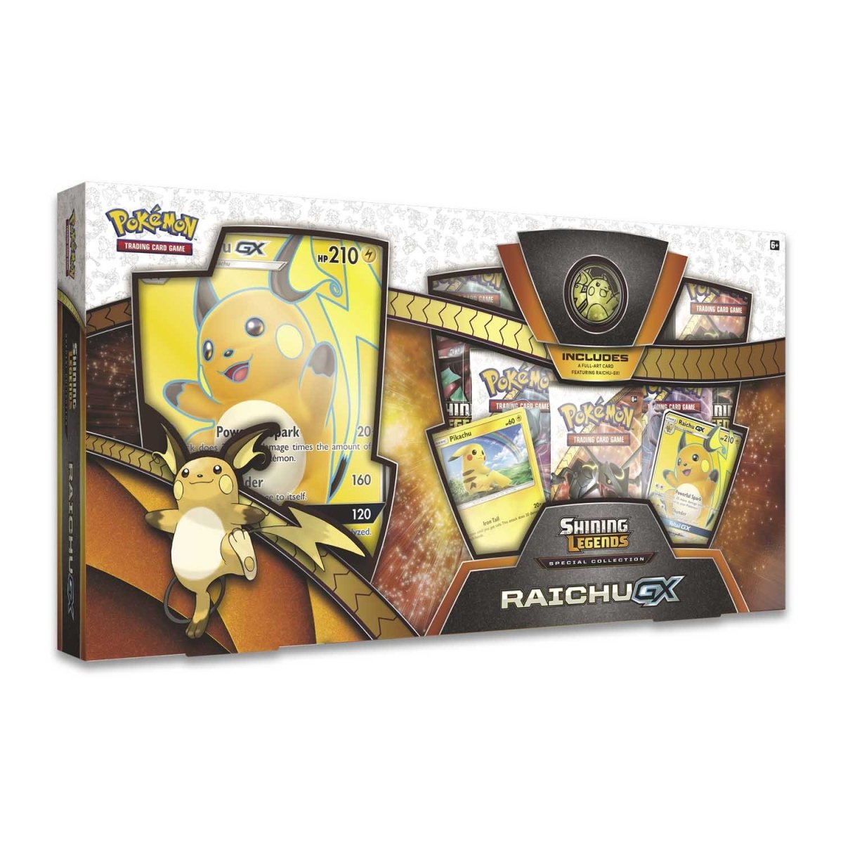 Pokemon Sun & Moon - SM3+ - Shining Legends Raichu GX Special Collection