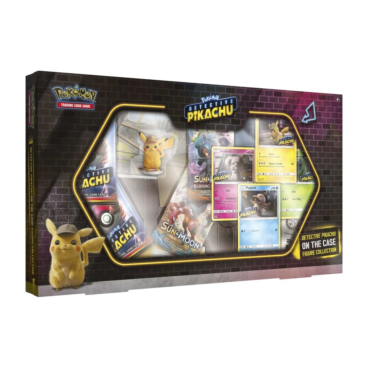 Pokemon Sun & Moon - Detective Pikachu - On the Case Figure Collection