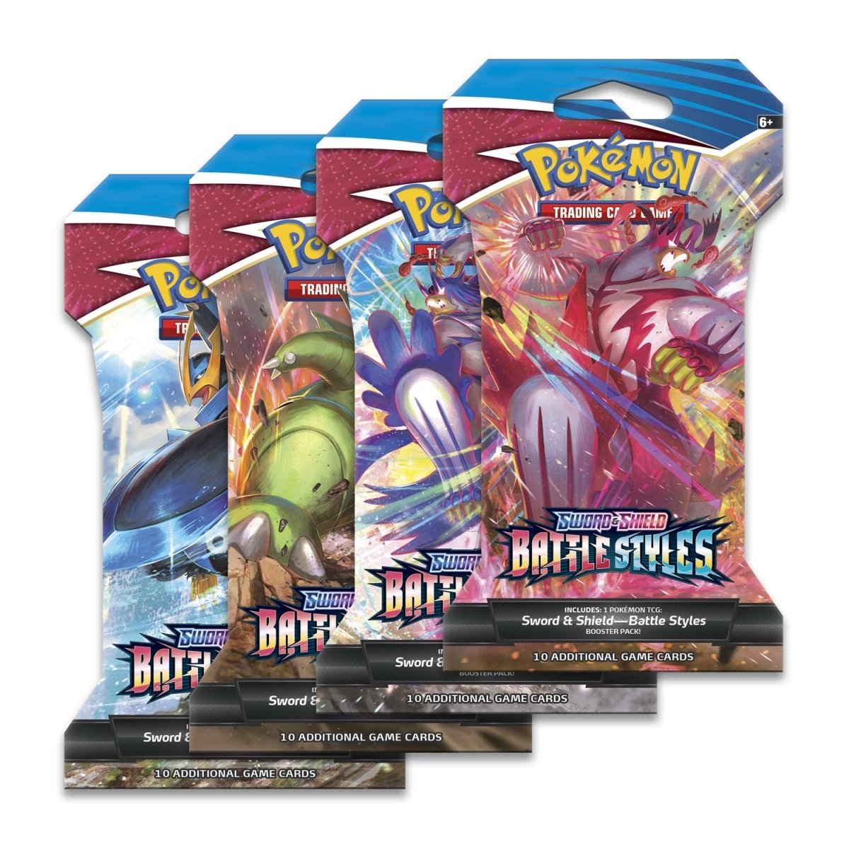 Pokemon Sword & Shield - SWSH05 - Battle Styles Sleeved Booster Pack
