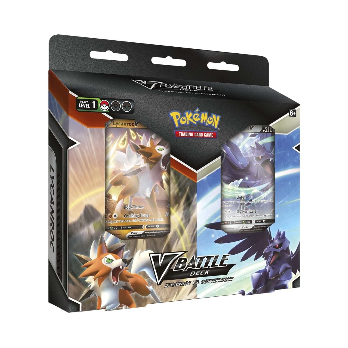 Pokemon V Battle Deck Lycanroc VS Corviknight Bundle
