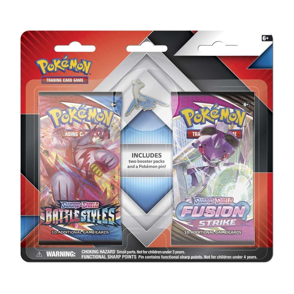 Pokemon TCG - 2 Booster Packs & Latios Collector's Pin Blister