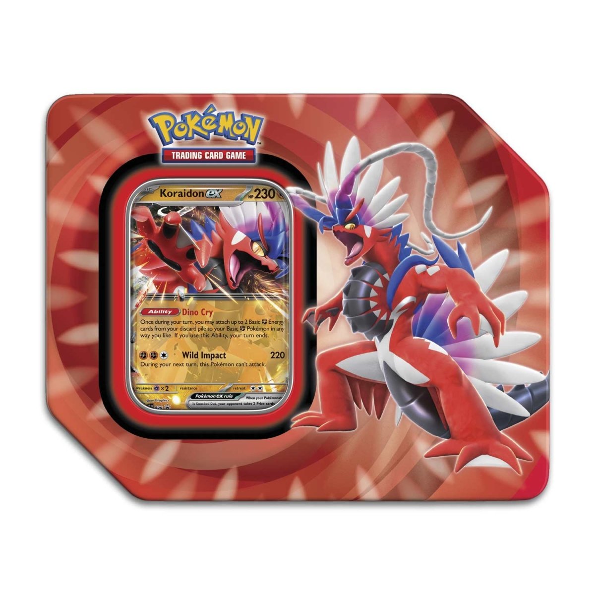 Pokemon Scarlet & Violet - Paldea Legends Tin - Koraidon