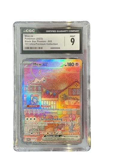 SV Scarlet & Violet Promo Cards  053 CGC 9 #6082005006 Mew ex  - Holofoil - Promo