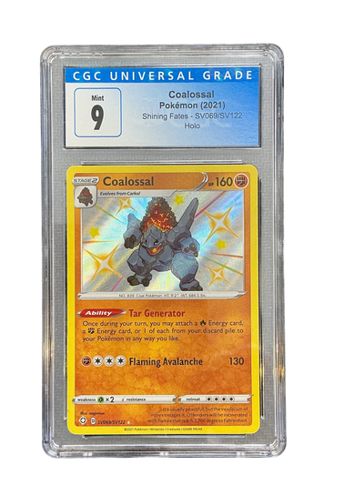 Shining Fates Shiny Vault  SV069/SV122 CGC9 3866209015 Coalossal  - Holofoil - Shiny Holo Rare