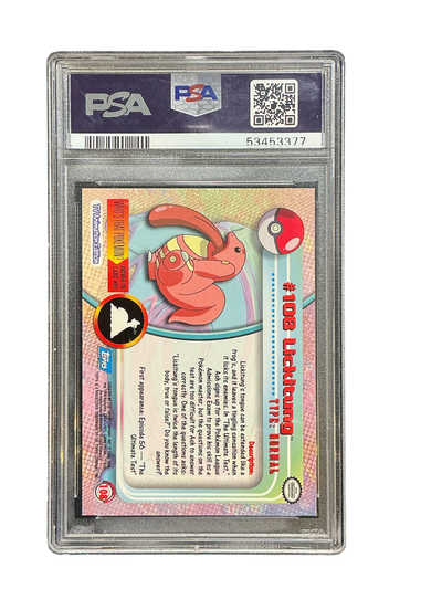 Topps Chrome 2000 - Series 1 &2 #108 - PSA9 #53453377 - Lickitung