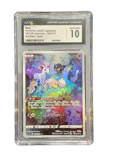S12a VSTAR Universe  183/172 CGC10 #6042156017 Mew  - Holofoil - Art Rare