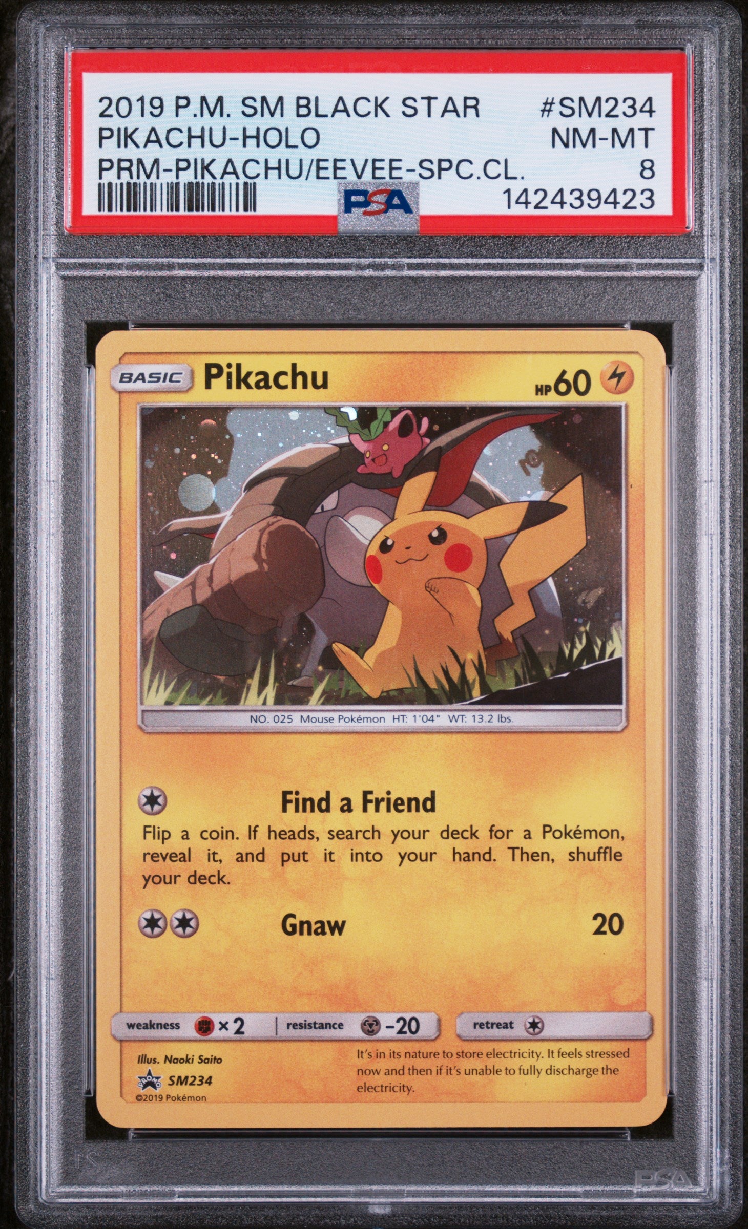 SM Promos  SM234 #142439423 Pikachu  - Holofoil - Promo