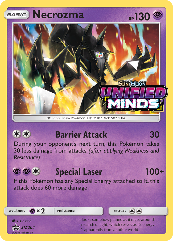 SM Promos  SM204 Necrozma  - Holofoil - Promo
