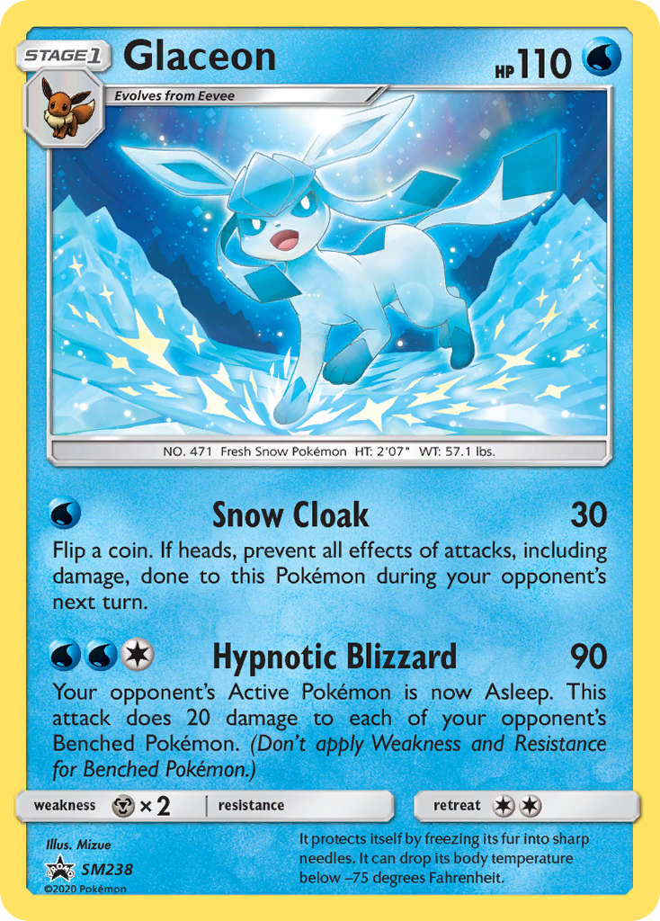 SM Promos  SM238 Glaceon  - Promo