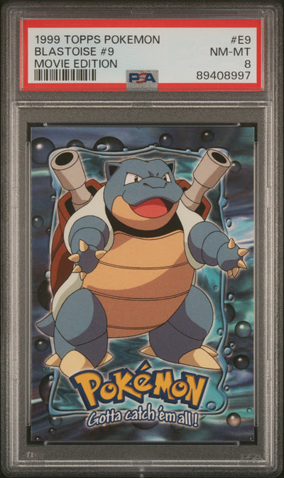 Topps Chrome 1999 - Series 1  #E9 - PSA8 #89408997 - Blastoise