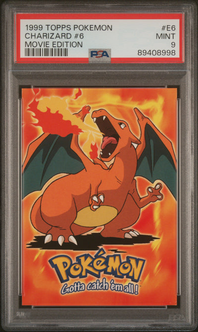 Topps Chrome 1999 - Series 1  #E6 - PSA9 #89408998 - Charizard