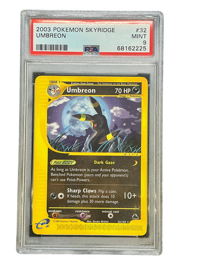 Skyridge  032 PSA9 #68162225 Umbreon (32)  - Rare