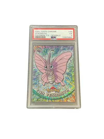 Topps Chrome 2000 - Series 1 &2 #49 - PSA5 #72825882 - Venomoth