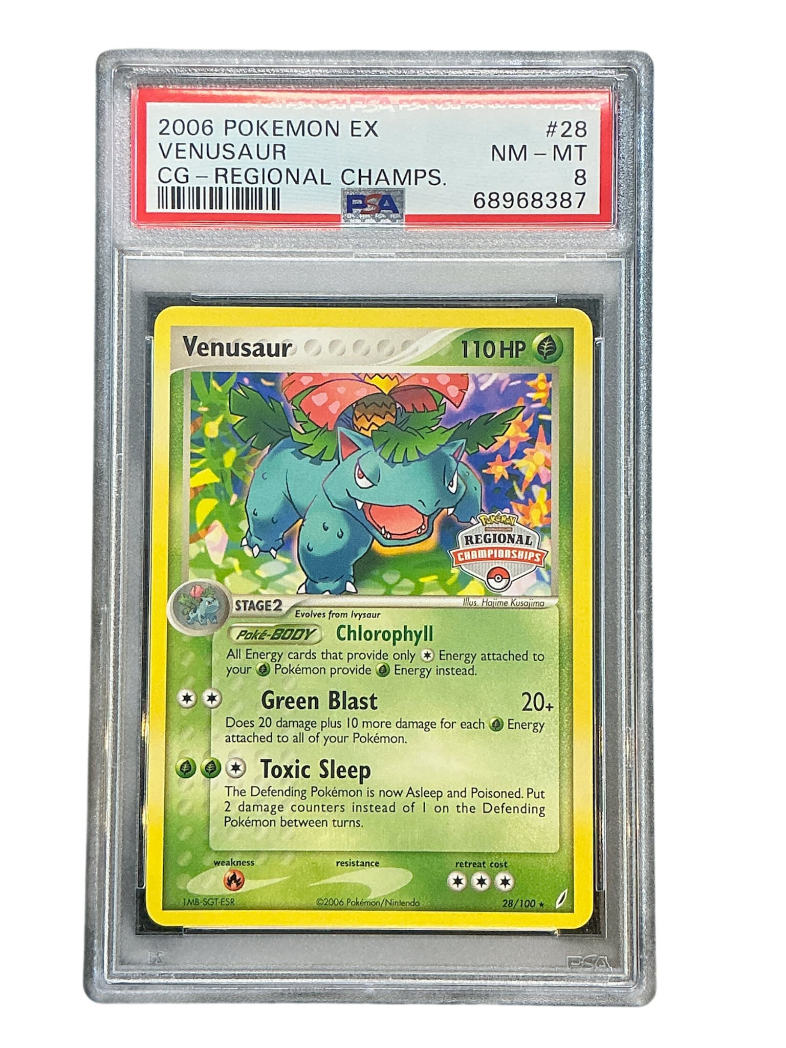 League & Championship Cards  028/100 PSA8 #68968387 Venusaur  - Promo