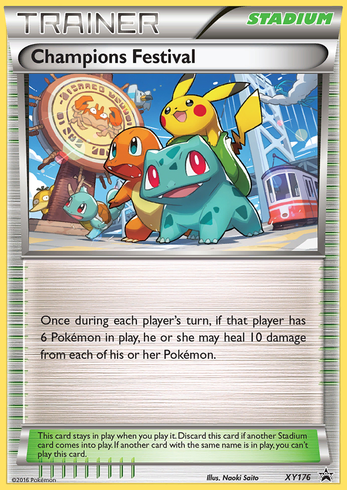 XY Promos  XY176 Champions Festival (2016)  - Promo