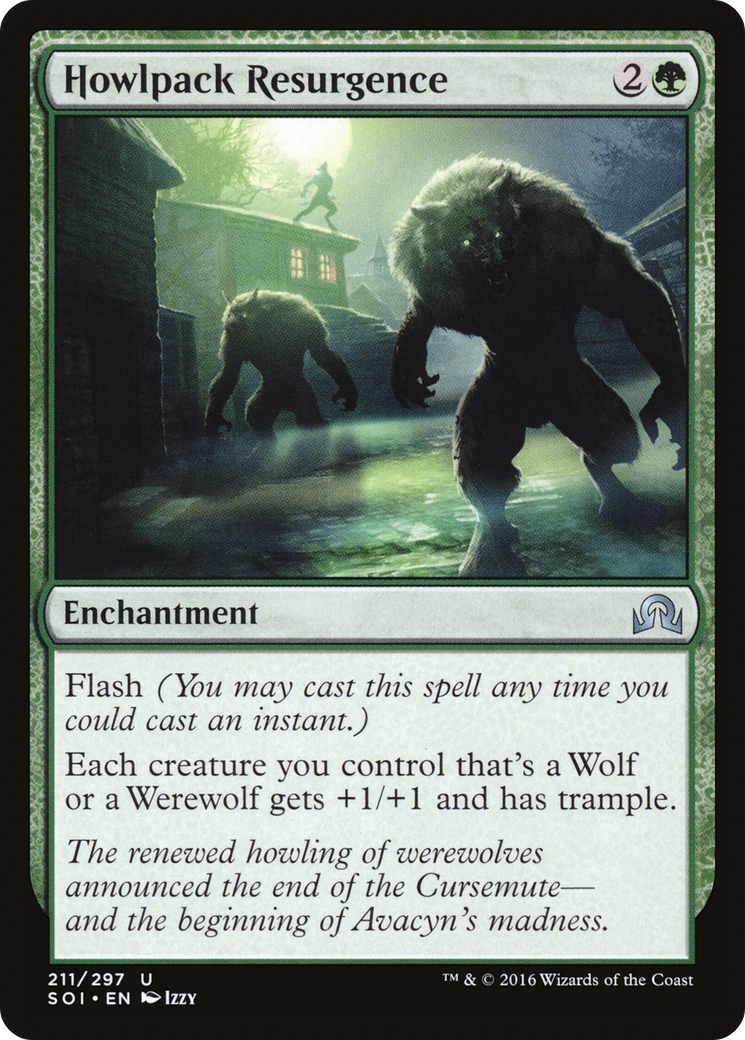 Shadows over Innistrad - (SOI-211) - Howlpack Resurgence