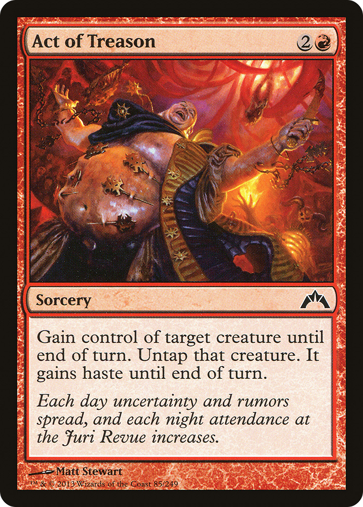 Gatecrash - (GTC-085) - Act of Treason Foil