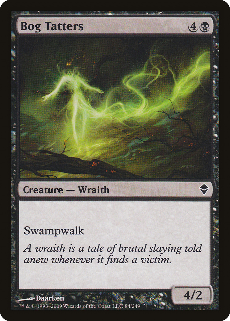 Zendikar - (ZEN-084) - Bog Tatters Foil