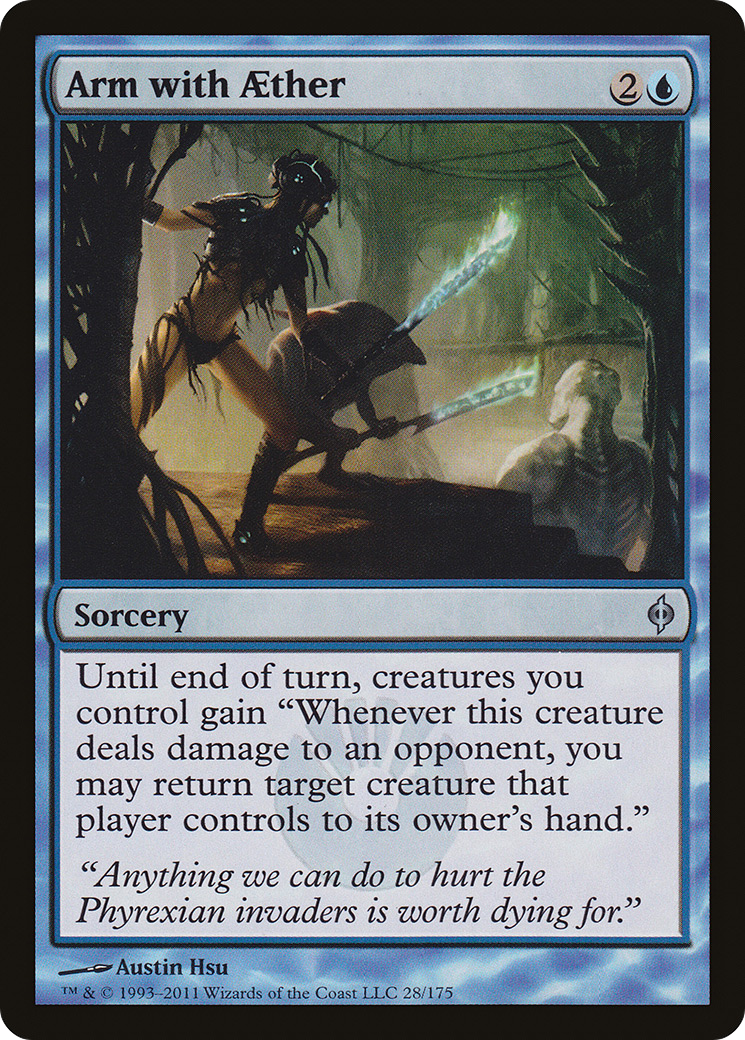 New Phyrexia - (NPH-028) - Arm with Aether Foil