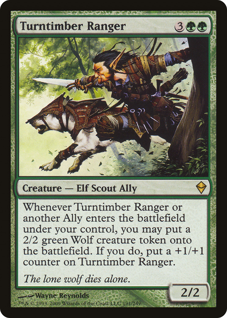 Zendikar - (ZEN-191) - Turntimber Ranger