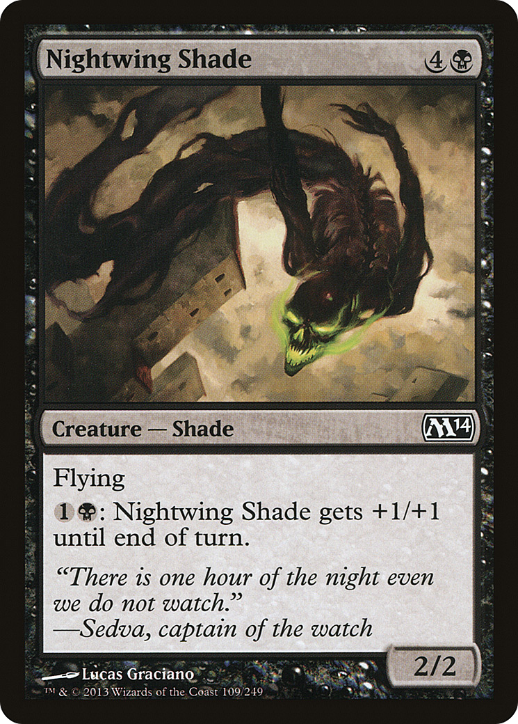Magic 2014 - (M14-109) - Nightwing Shade Foil