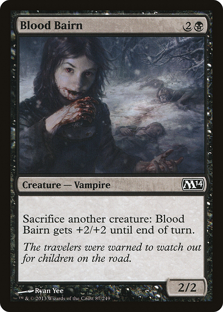 Magic 2014 - (M14-087) - Blood Bairn Foil
